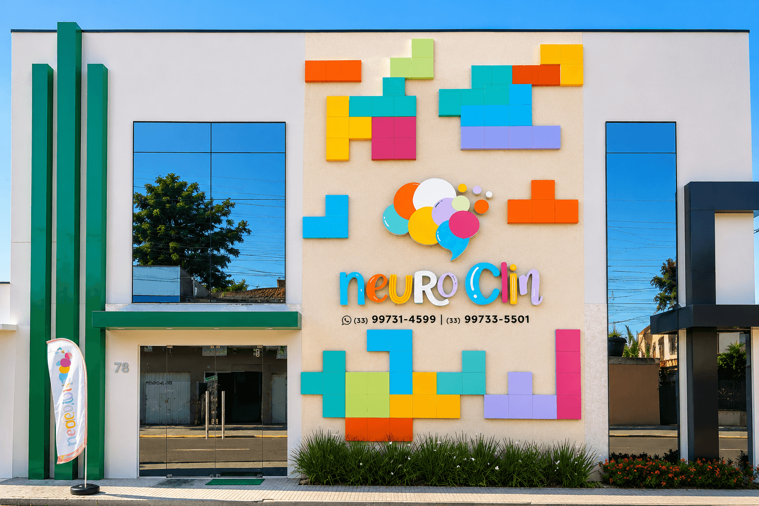 Fachada da NeuroClin Almenara